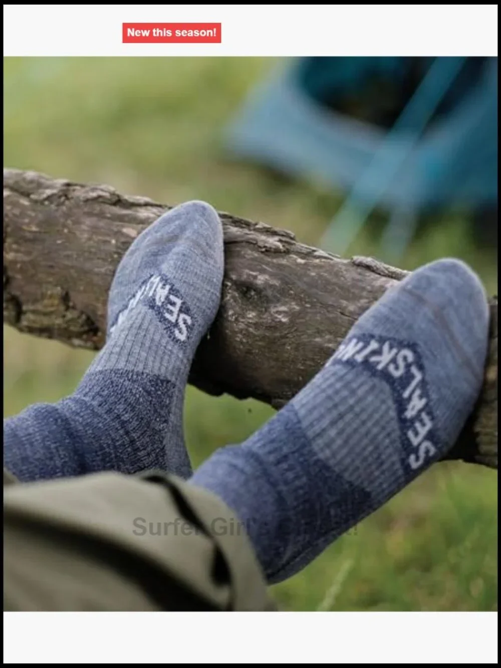 Waterproof Mid Calf Hiking Socks Outdoor Athletic Socks